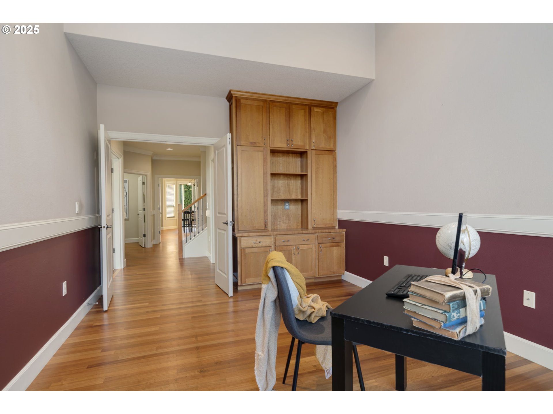 5219 Northwest Fernridge Drive Camas, WA 98607 - Photo 28 of 48 a view of a dining room with furniture and wooden floor