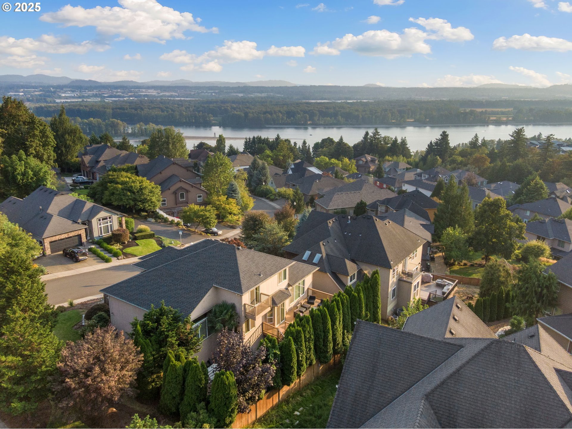 5219 Northwest Fernridge Drive Camas, WA 98607 - Photo 44 of 48 an aerial view of residential building with outdoor space