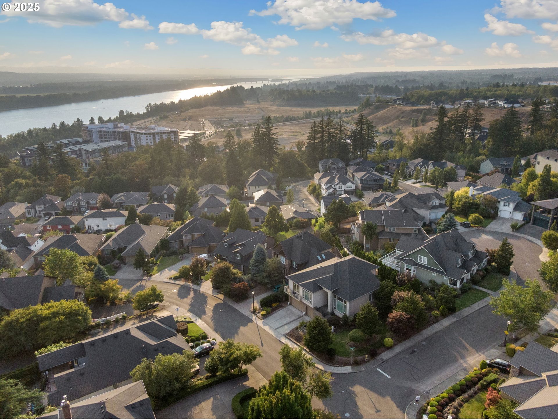 5219 Northwest Fernridge Drive Camas, WA 98607 - Photo 45 of 48 an aerial view of residential building with green space