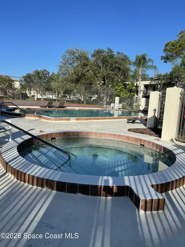 a view of outdoor space and seating area