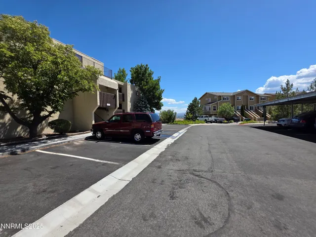a car parked on the side of the road