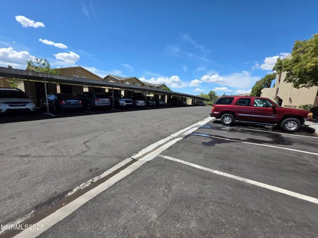 a car parked on the side of the road