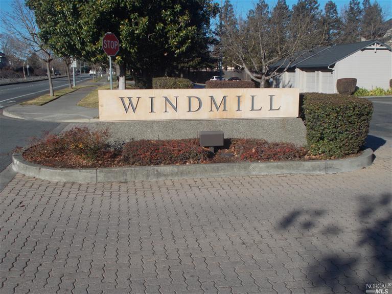 a view of outdoor space with sign board