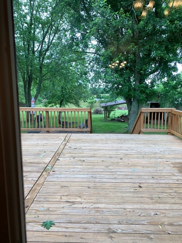 40 Smith Road Fayetteville, TN 37334 - Photo 13 of 14 a view of a wooden deck