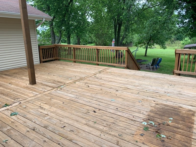 40 Smith Road Fayetteville, TN 37334 - Photo 14 of 14 a view of backyard with deck and garden