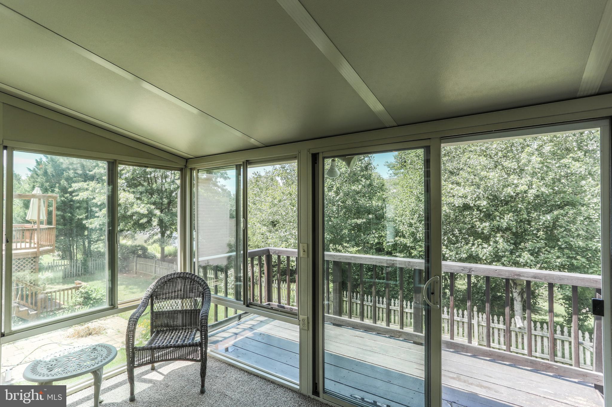 14669 Red House Road Gainesville, VA 20155 - Photo 22 of 46 Deck View off of Sun Room