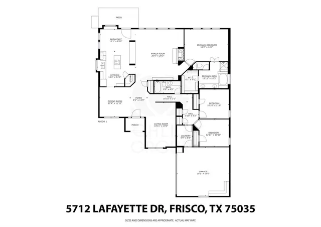 $2,750 | 5712 Lafayette Drive, Frisco, TX 75035