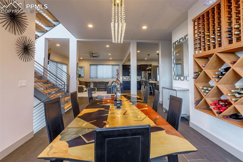 162 Crystal Valley Road Manitou Springs, CO 80829 - Photo 13 of 48 a view of a living room and dining room