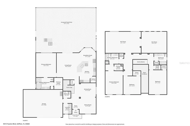 $877,000 | 9413 Toulon Boulevard, Seffner, FL 33584