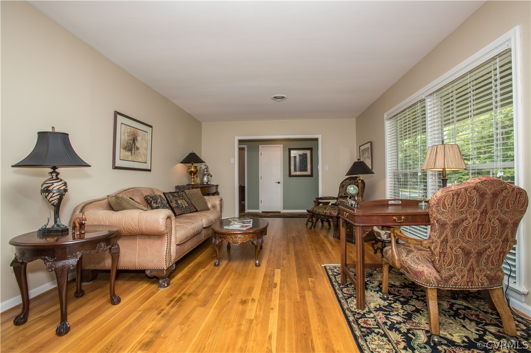 1620 Featherstone Drive Midlothian, VA 23113 - Photo 9 of 29 a living room with furniture and a wooden floor