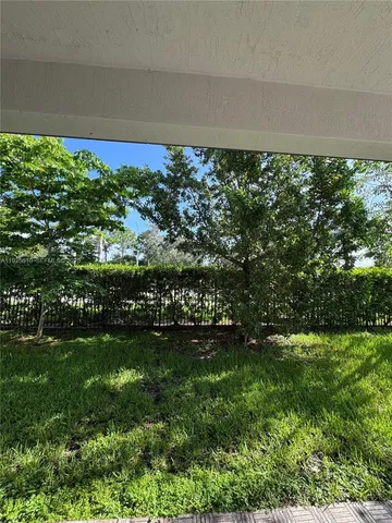 a view of outdoor space and garden