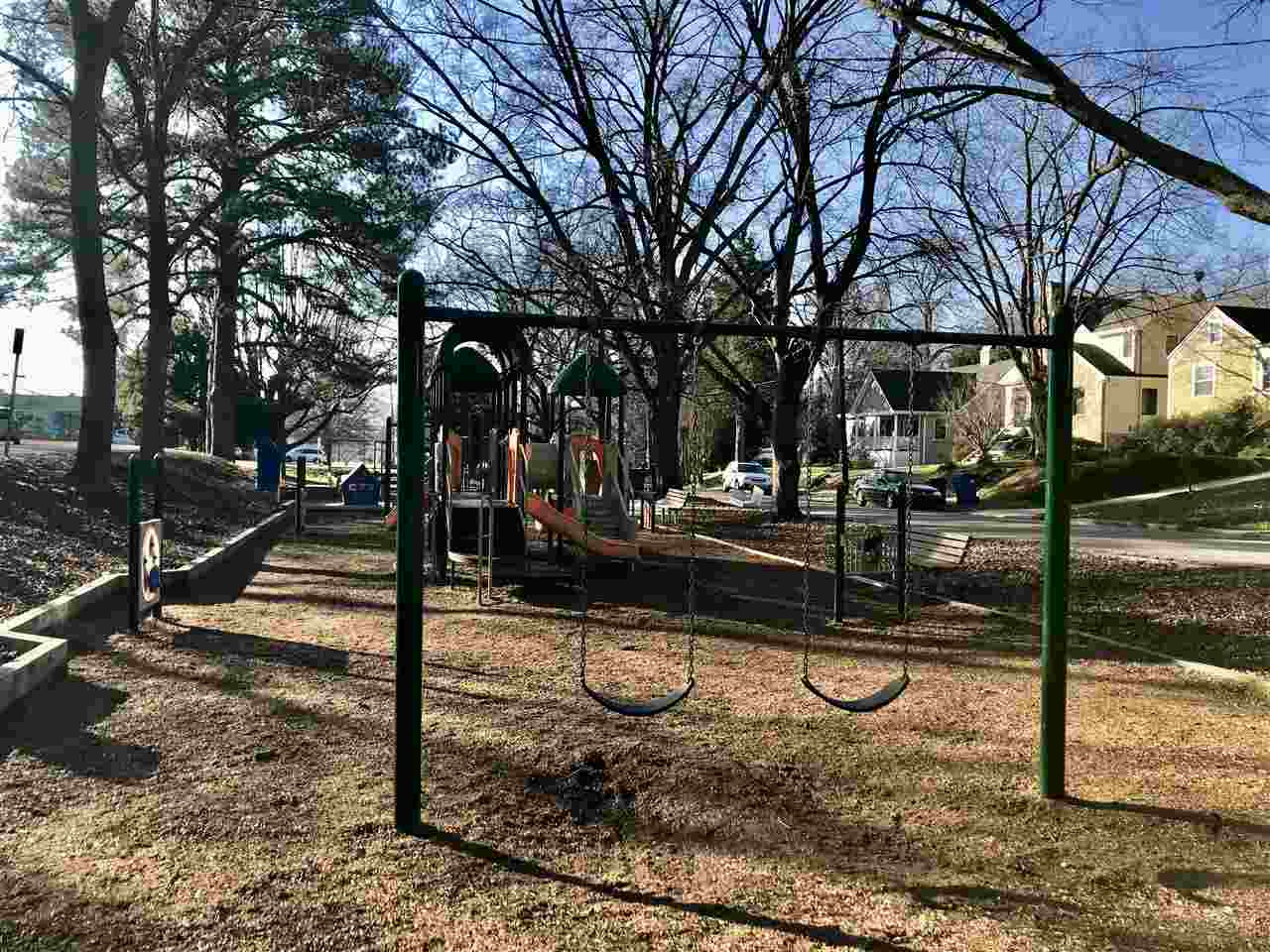 1511 Cherokee Drive Raleigh, NC 27608 - Photo 28 of 30 There are all kinds of fun things to do at Roanoke Park! Playground