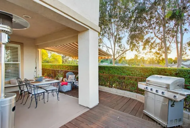 a view of deck with patio