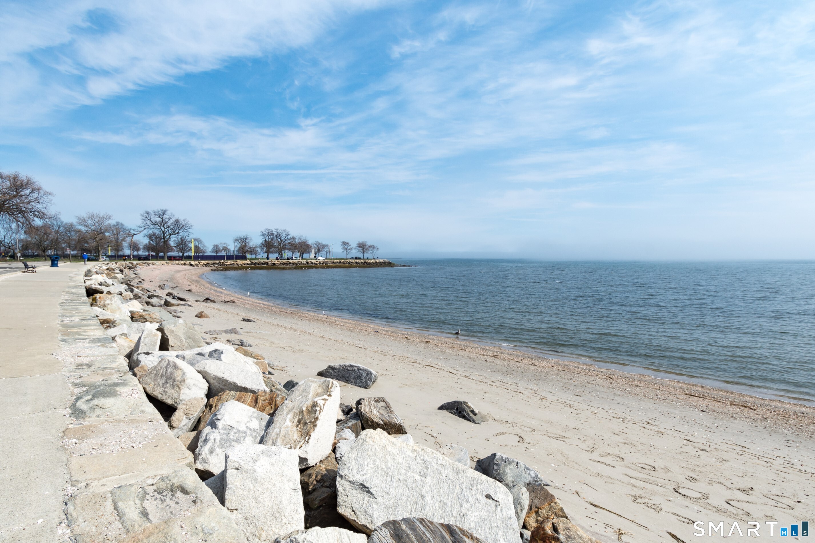 1403 Old Town Road, Unit 1403 Bridgeport, CT 06606 - Photo 17 of 25 a view of ocean view with beach