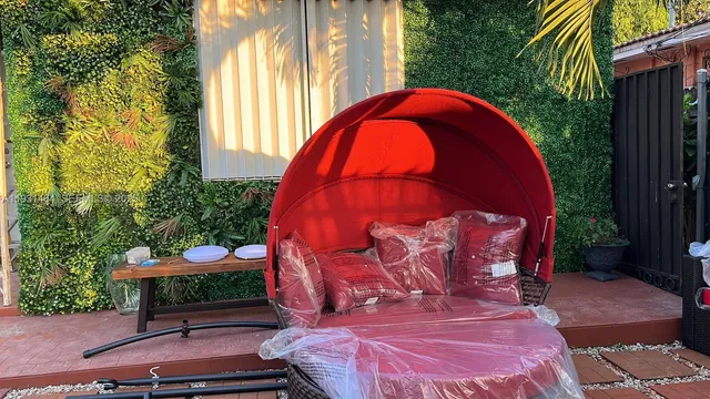 a view of outdoor space and garden