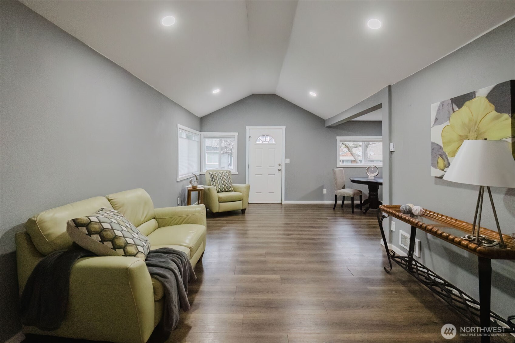 2805 Bowen Street Bremerton, WA 98310 - Photo 8 of 40 a living room with furniture and a wooden floor