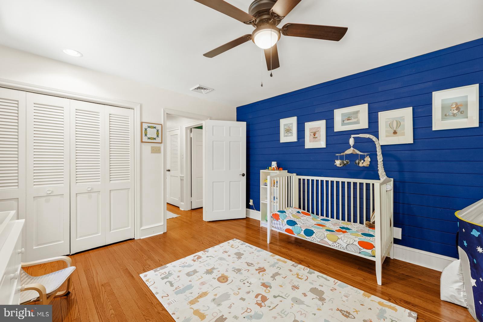 1700 Old Welsh Road Huntingdon Valley, PA 19006 - Photo 52 of 105 a bedroom with a bed and wooden floor
