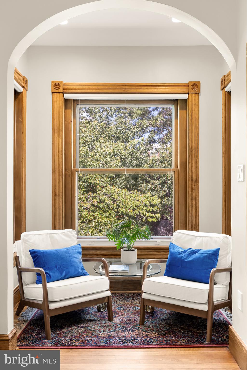 1214 T Street Northwest Washington, DC 20009 - Photo 29 of 88 a living room with furniture and a window