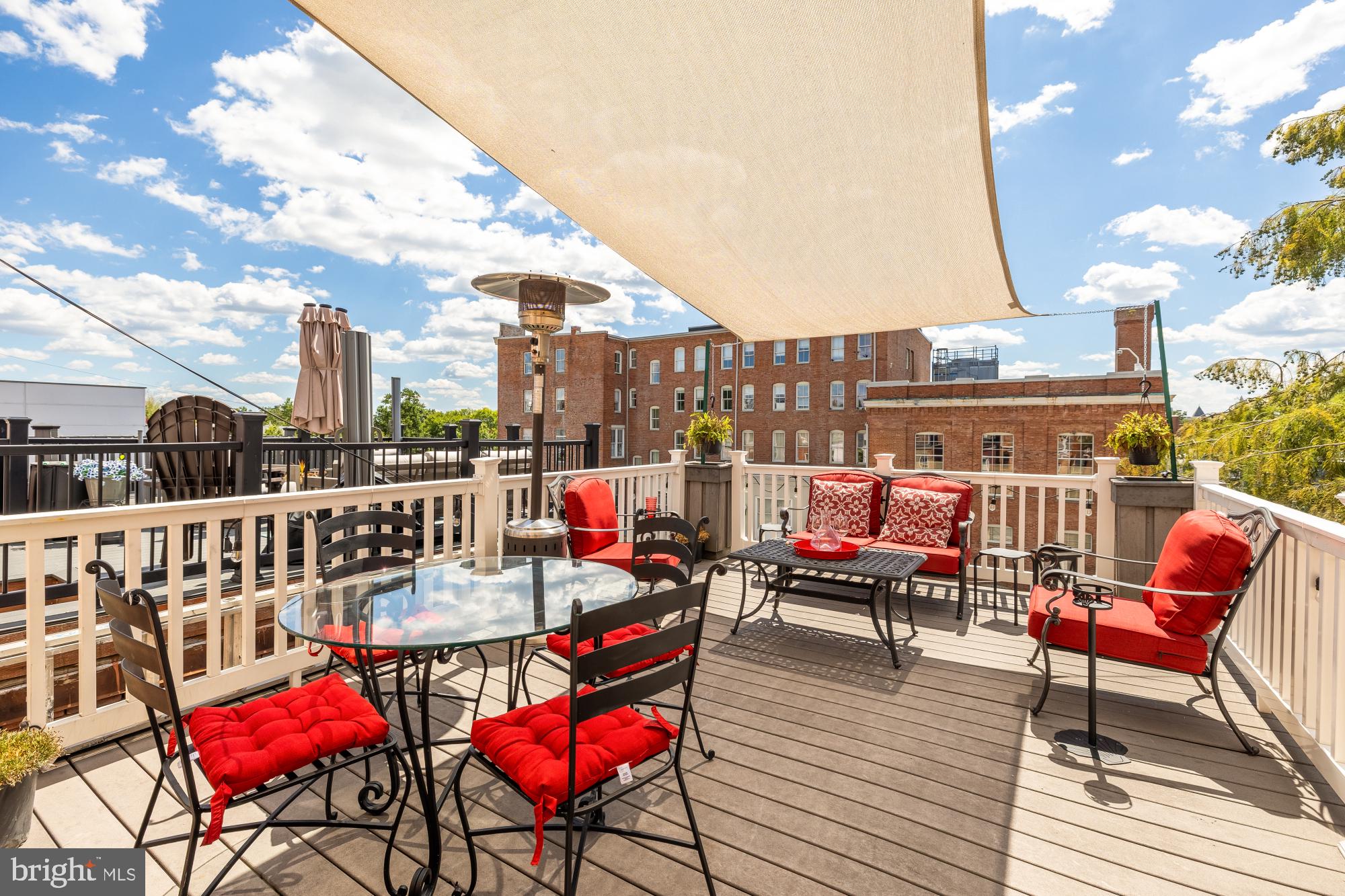 1214 T Street Northwest Washington, DC 20009 - Photo 52 of 88 Roof terrace on the 3rd level