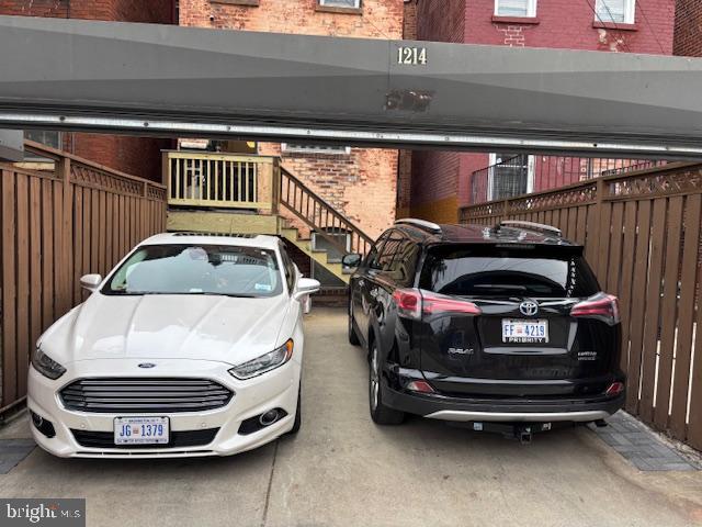 1214 T Street Northwest Washington, DC 20009 - Photo 77 of 88 Secure parking for 2 cars!