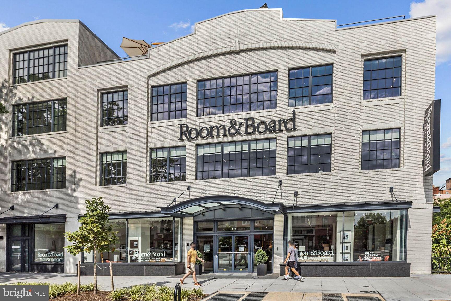 1214 T Street Northwest Washington, DC 20009 - Photo 83 of 88 a front view of a building with glass windows
