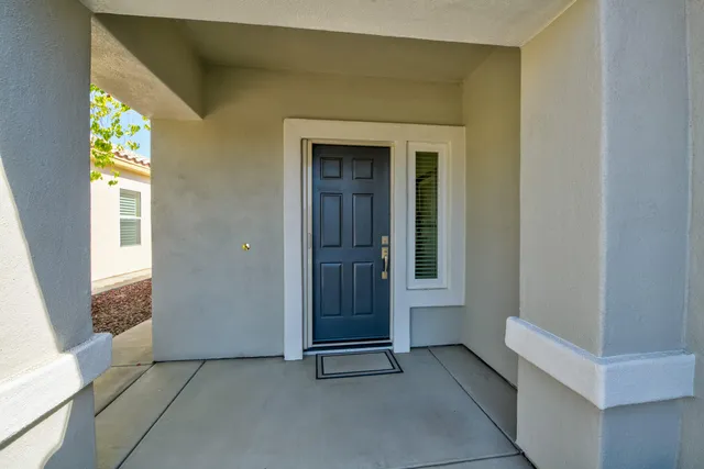 a view of a golf course with a big yard