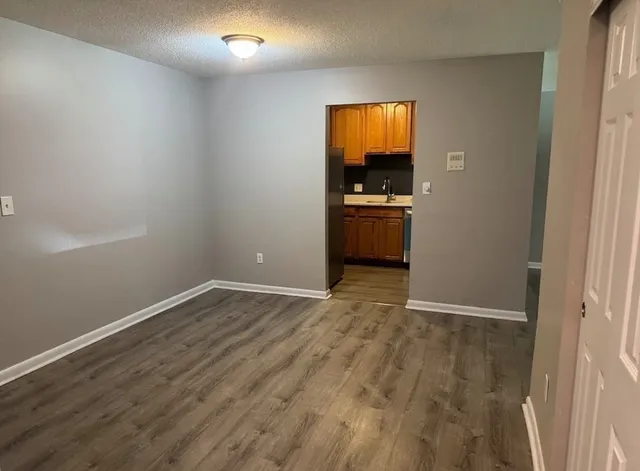 a view of kitchen and utility room