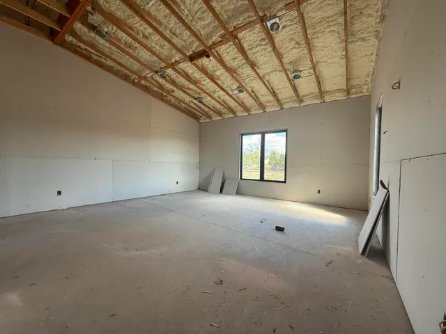 a view of empty room