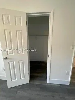 a view of front door