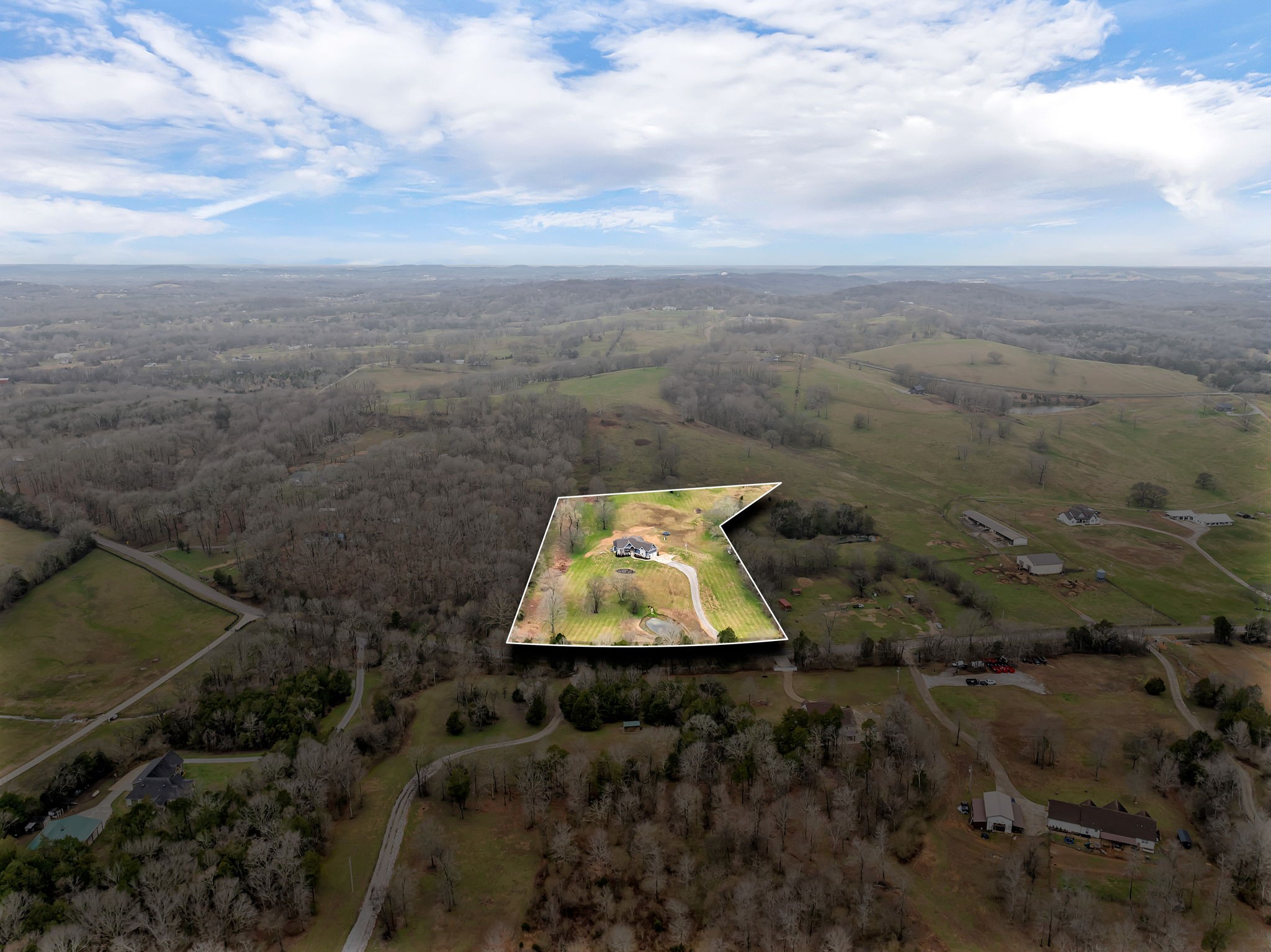 1349 Cliff Amos Road Spring Hill, TN 37174 - Photo 48 of 48 a view of a yard