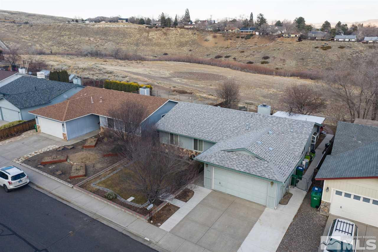 2910 Severn Drive Reno, NV 89503 - Photo 23 of 23 an aerial view of a house with a garden