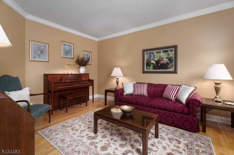 110 Orchard Road Skillman, NJ 08558 - Photo 5 of 43 a living room with furniture a rug and a lamp
