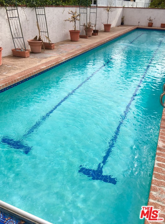 4836 Tyrone Avenue Sherman Oaks, CA 91423 - Photo 8 of 8 a view of a backyard with swimming pool