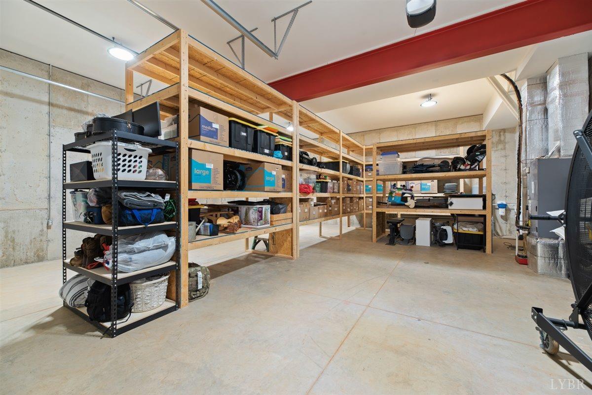 4639 Lowry Road Goode, VA 24556 - Photo 20 of 76 a view of a storage & utility room with racks