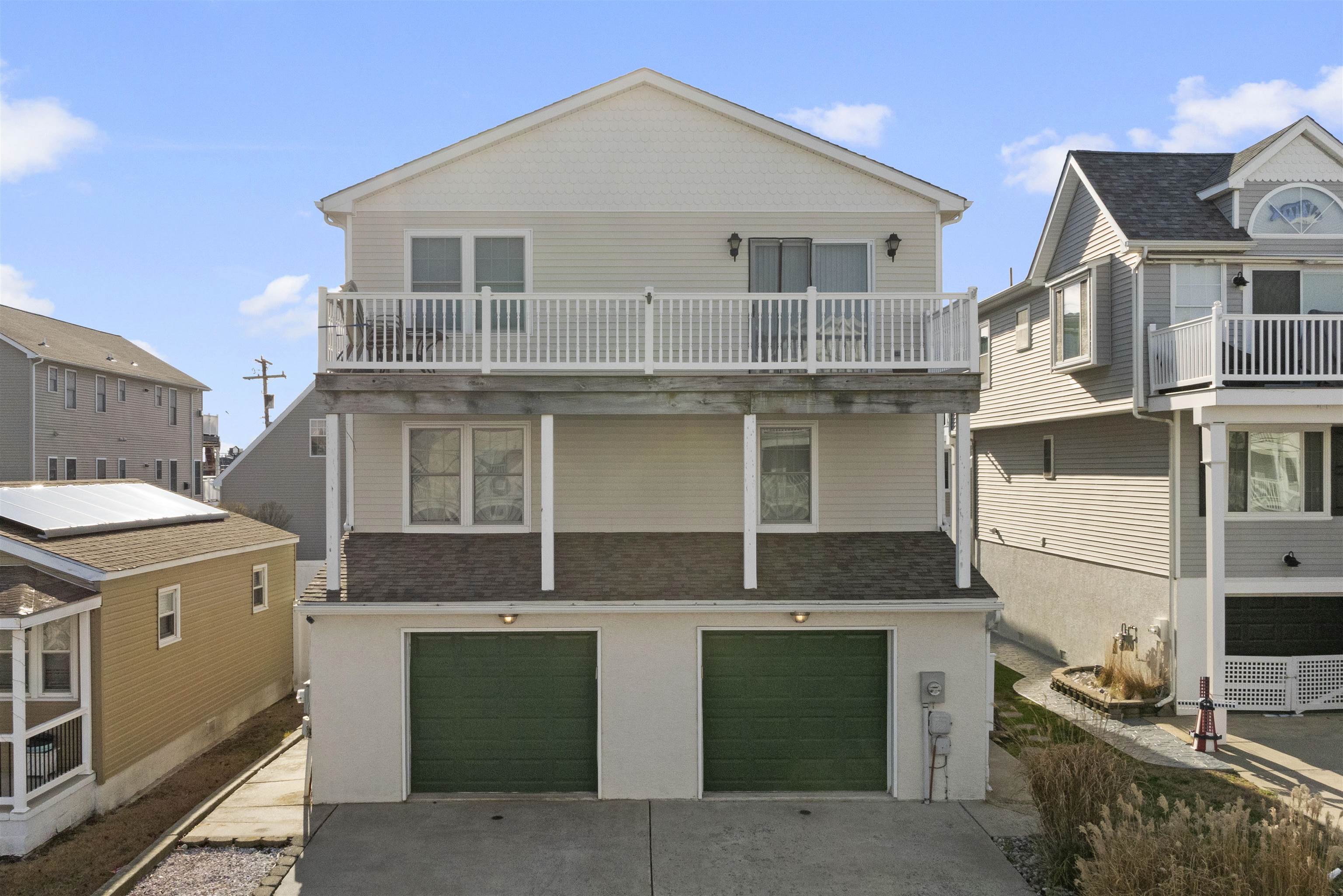 512 West Andrews Avenue, Unit B Wildwood, NJ 08260 - Photo 2 of 25 a front view of a house with a garage