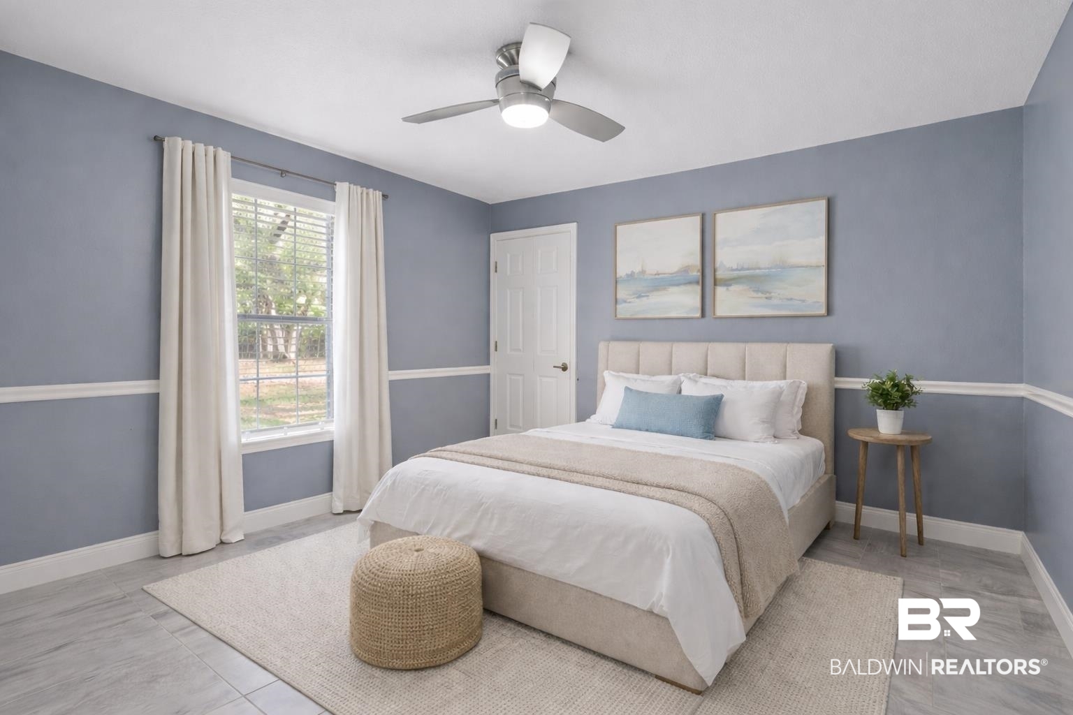 17366 Old Brady Road Bay Minette, AL 36507 - Photo 21 of 43 Bedroom featuring ceiling fan and baseboards