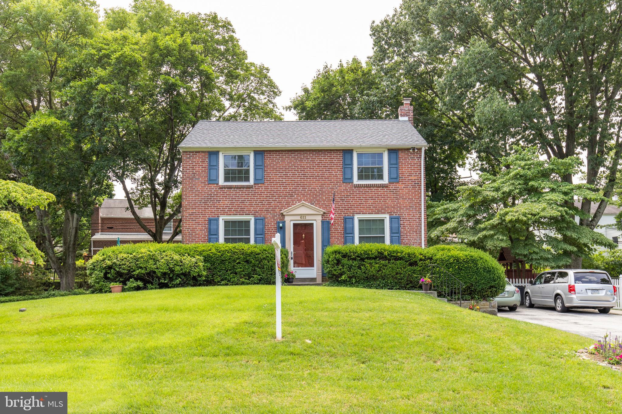 611 Newlin Road Springfield, PA 19064 - Photo 5 of 27 front view