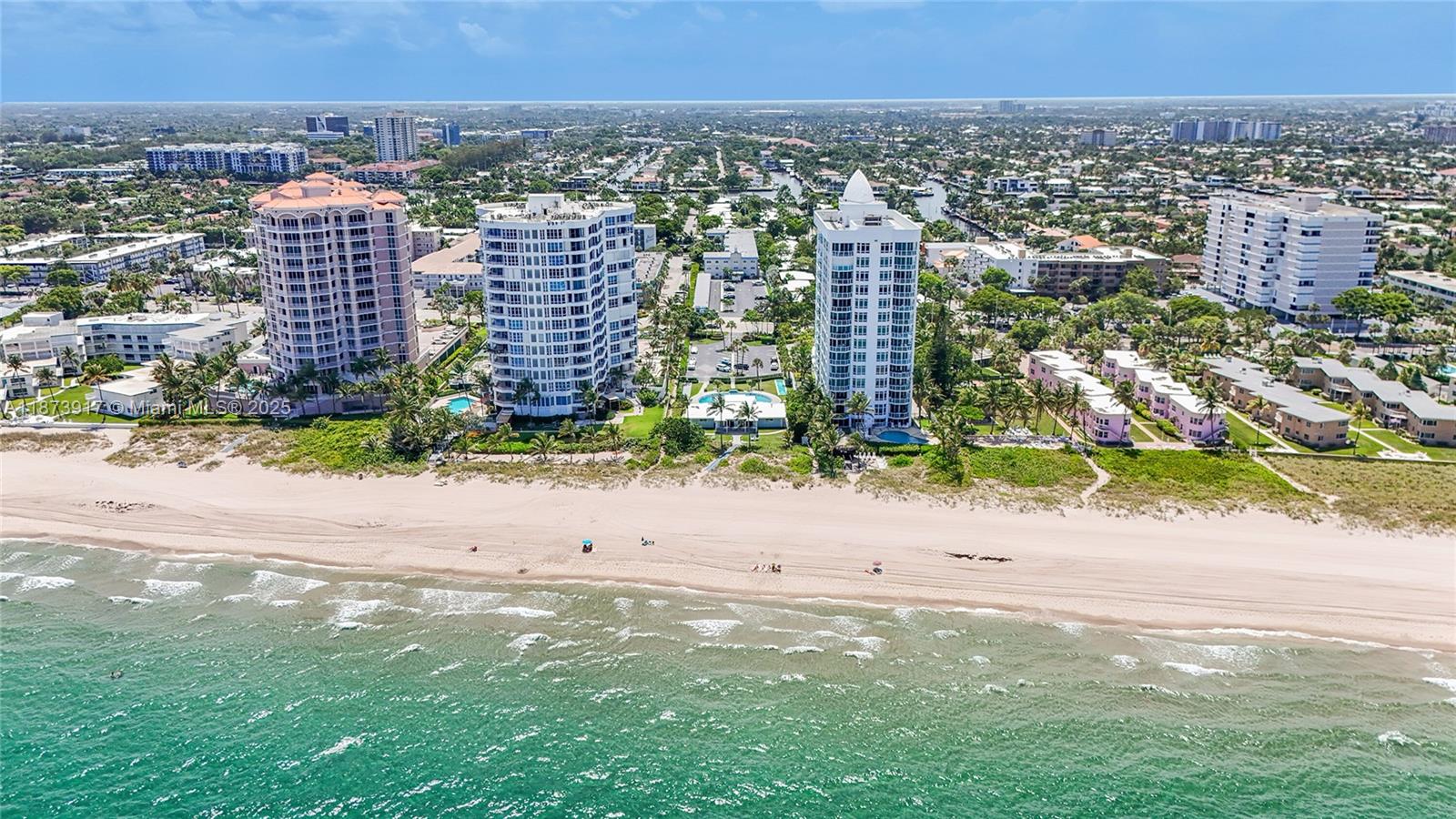 1431 South Ocean Boulevard, Unit 11 Lauderdale-by-the-Sea, FL 33062 - Photo 33 of 42 an aerial view of multiple house