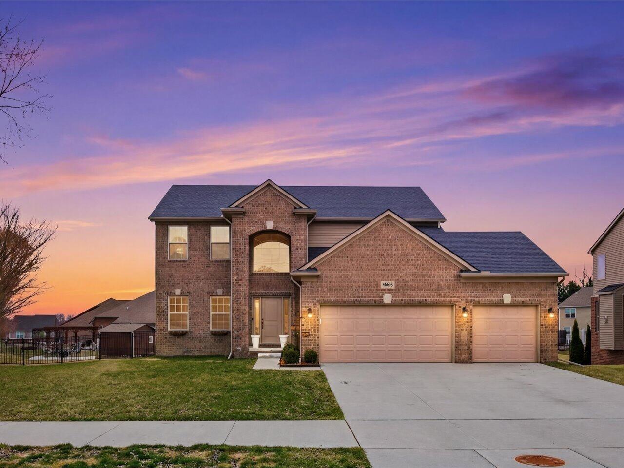 49485 Fairchild Road Macomb, MI 48042 - Photo 1 of 50 53-49485 Fairchild Rd (1) V Twilight