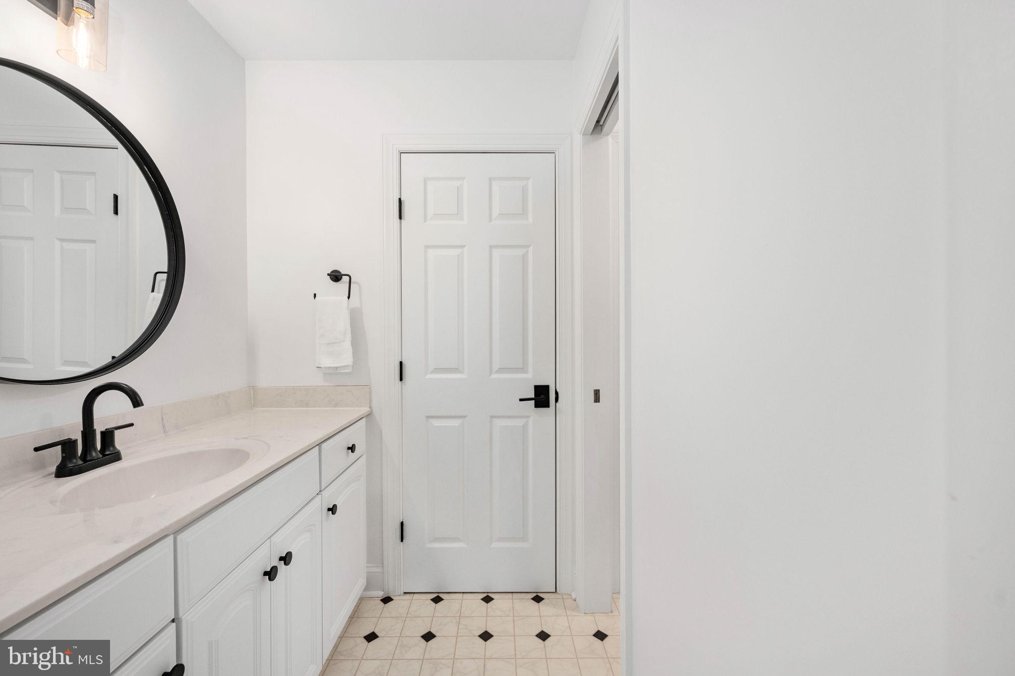 10816 Chatham Ridge Way Spotsylvania, VA 22551 - Photo 47 of 101 a bathroom with a sink and a mirror