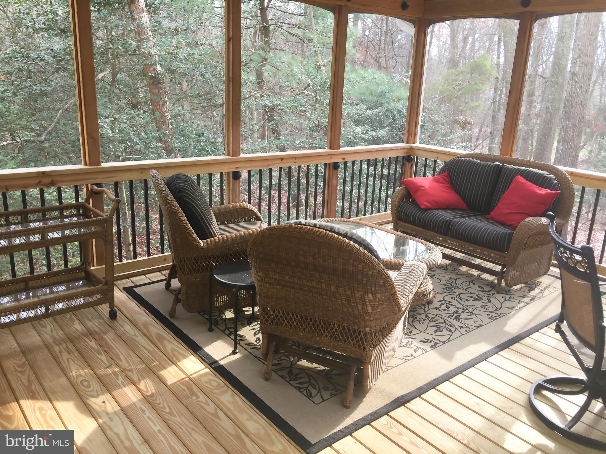 11423 Running Cedar Road Reston, VA 20191 - Photo 13 of 28 a view of a chairs in a balcony