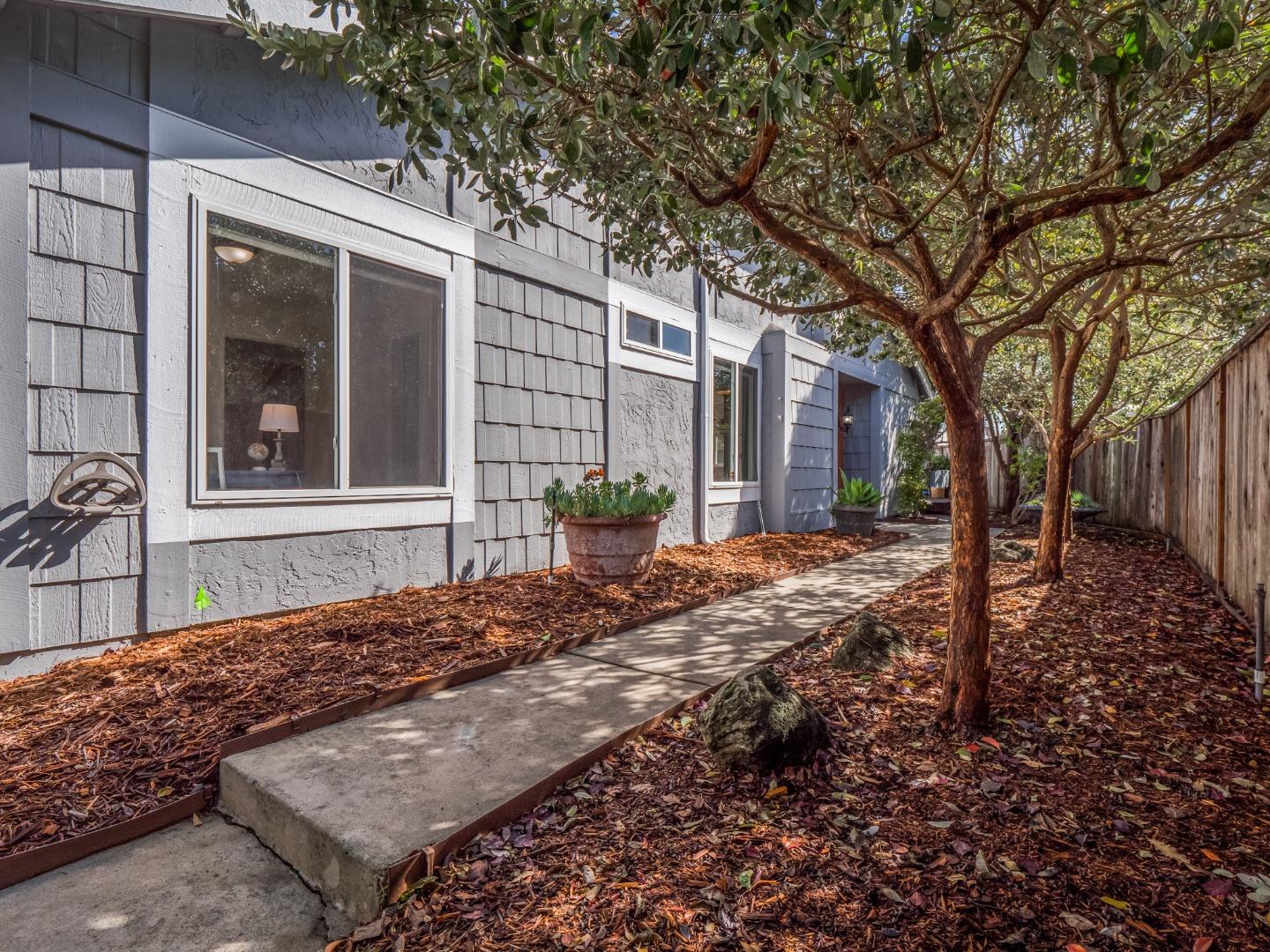 280 Marlin Court Aptos, CA 95003 - Photo 34 of 43 a view of a backyard with large trees