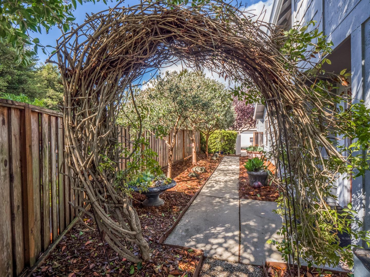 280 Marlin Court Aptos, CA 95003 - Photo 37 of 43 a view of yard along with trees