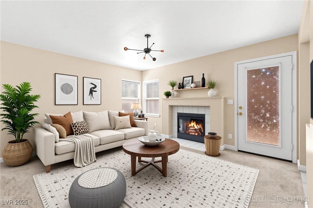 2113 Desert Peak Road Las Vegas, NV 89134 - Photo 7 of 34 Virtually Staged