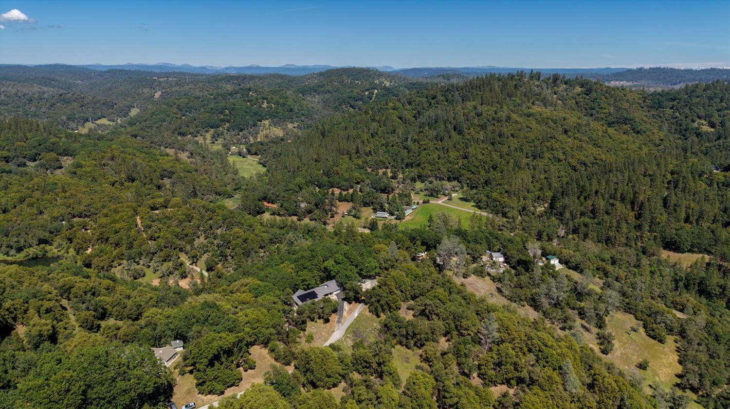 18639 Fay Ridge Court Grass Valley, CA 95949 - Photo 76 of 99 an aerial view of residential houses with outdoor space and trees