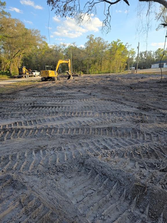 6425 Y Street Webster, FL 33597 - Photo 4 of 6 a view of a dry yard with wooden fence