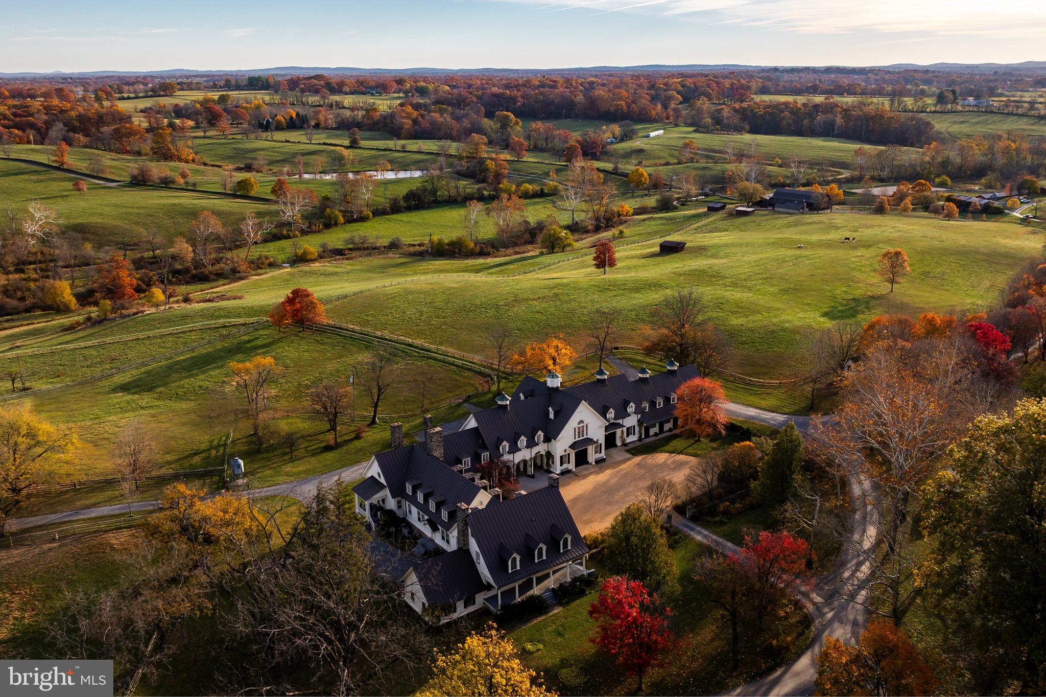 21846 Trappe Road Upperville, VA 20184 - Photo 37 of 50 an aerial view of residential houses with outdoor space