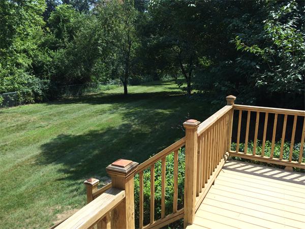 217 Morgan Road West Springfield, MA 01089 - Photo 24 of 25 a view of a wooden deck and backyard