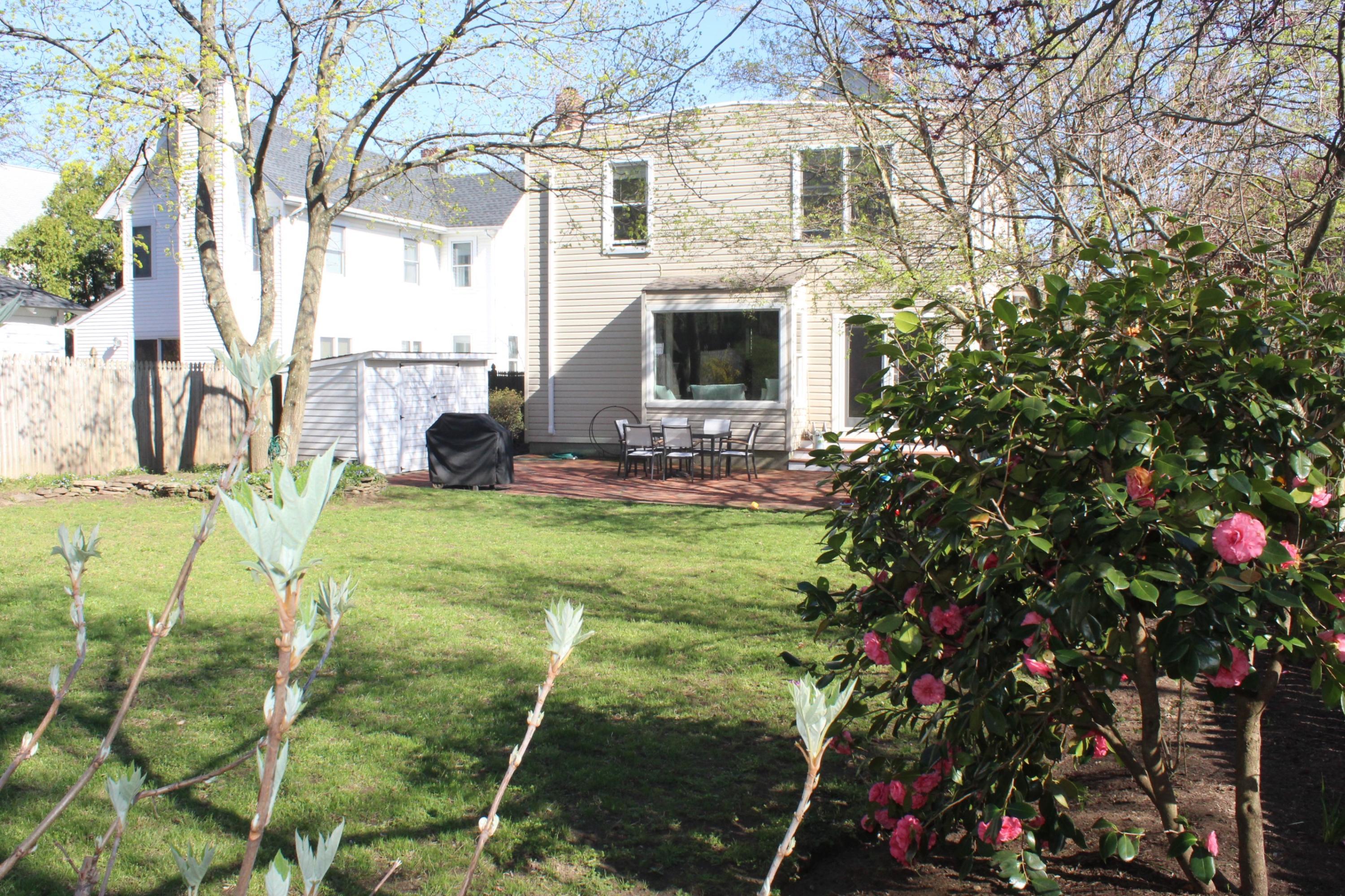 675 River Road Fair Haven, NJ 07704 - Photo 33 of 36 a view of house with backyard outdoor seating and hardwood