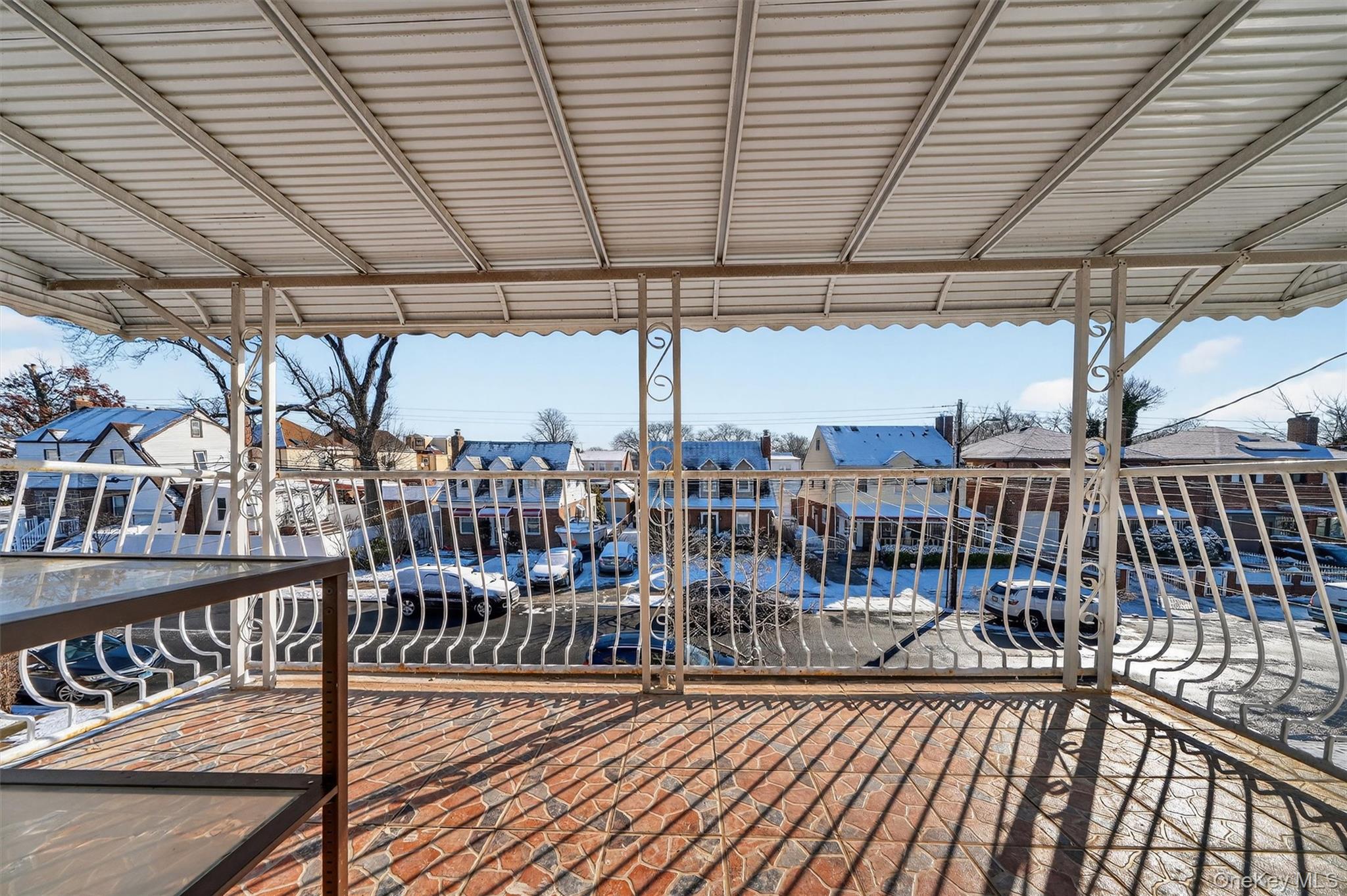 138-16 230th Street Queens, NY 11413 - Photo 27 of 49 Roof covered deck